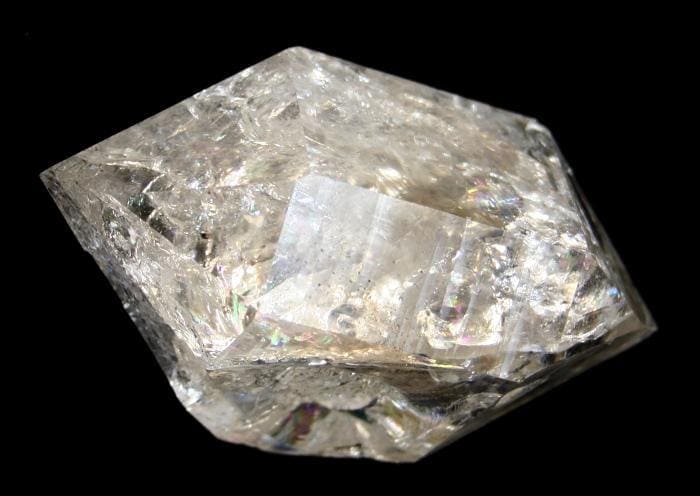 Herkimer Diamond with lots of internal fracturing