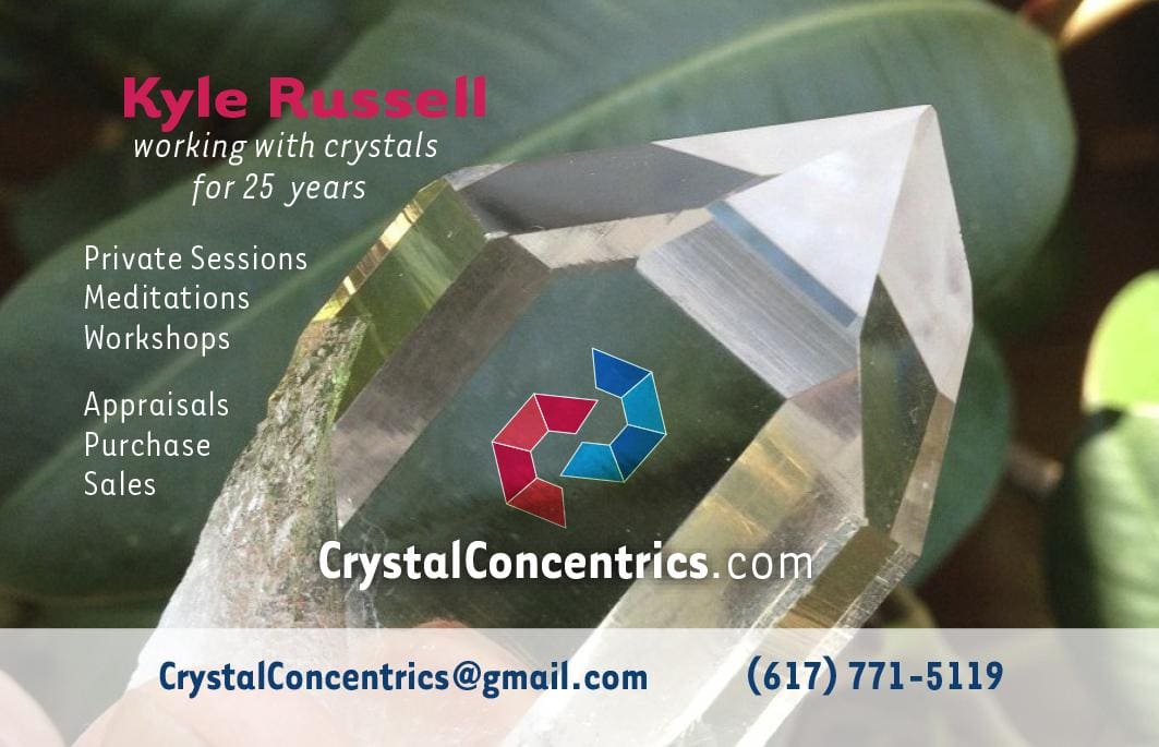 Crystal Concentrics business card