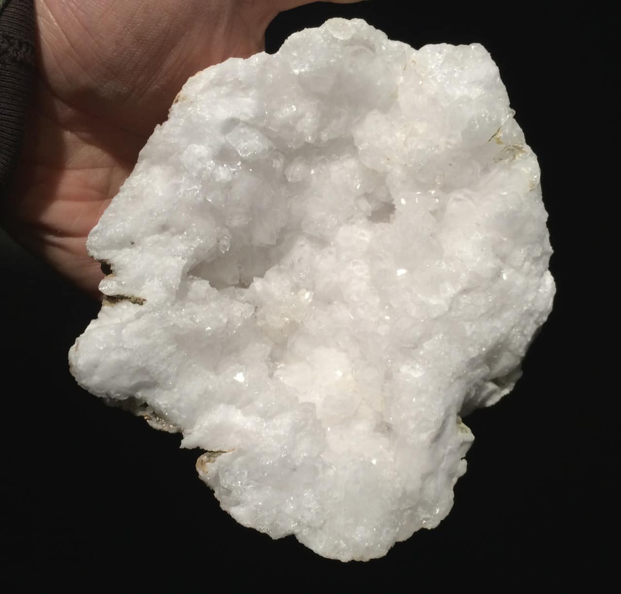 Milky 'glitter' Quartz cluster often manifests perfectly the geological embodiment of our concept: Compassion (and/or Nurturance).