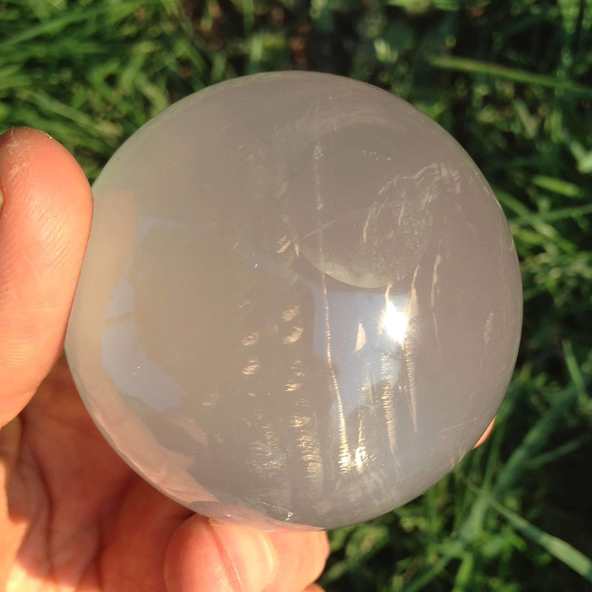 Foggy, or Girasol Quartz is a unique variety - it represents the unknown - and the unknowable...an important factor to consider...and be in the presence of.
