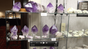 Screen Shot of Heaven & Earth display at the Alchemy of Stones event.