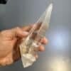 Quartz (Lemurian) 3-sided (Colombian) Muzo habit (6.1") healing crystal - Image 5