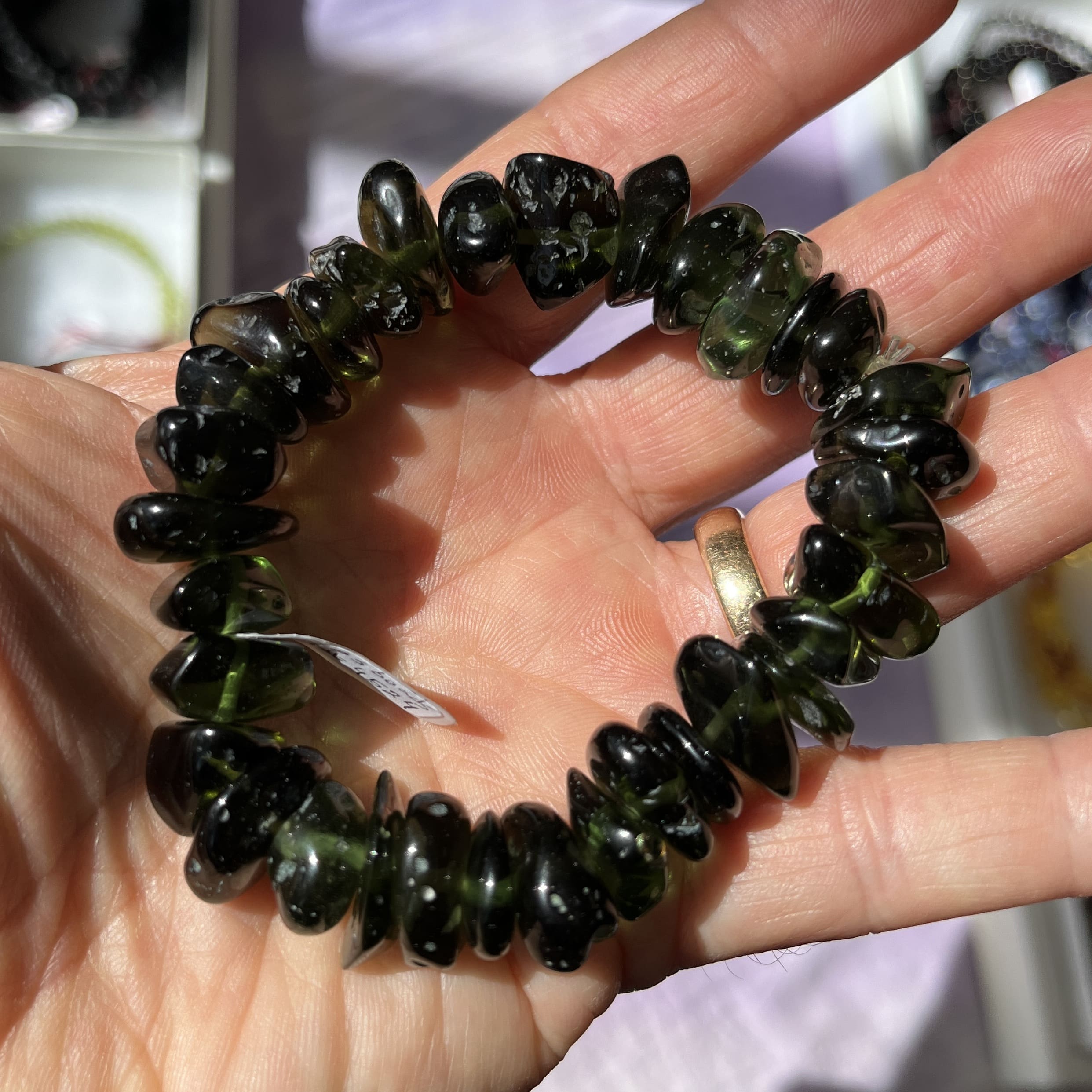 Apache Tears Stretchy Bracelets Apache Tears Stretchy Bracelets