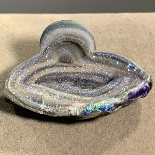 Quartz (Druzy) Chalcedony circular rose nebula portal nest healing crystal - Image 3